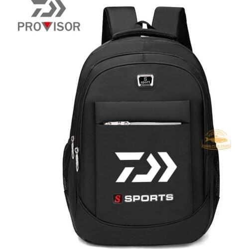 2021 New Daiwa Fishing Bags Men Women Outdoor Waterproof Wearable Leisure Multi Function Backpacks Fishing Gear Kit