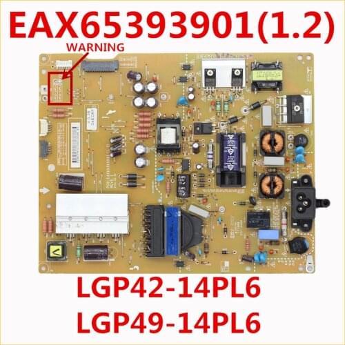 Original Power Supply Board LGP42-14PL6 LGP49-14PL6 EAX65393901(1.2) For TV 49 Inch Board For TV LG Professional TV Accessories