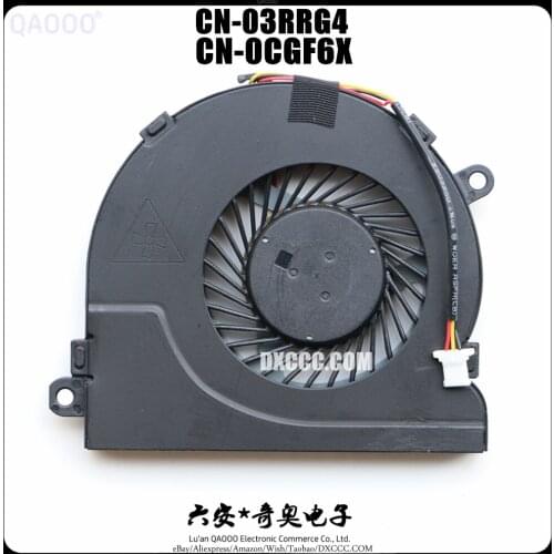 QAOOO Original Cpu Fan For Dell INSPIRON 5447 5542 5543 5545 5547 5548 5441 5442 5443 5445 5447 5448 Cpu Cooling Fan CN-03RRG4
