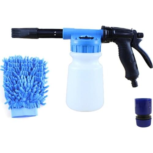 Detachable Large Capacity Car Wash Gun Low Pressure Car Wash Spray Gun For Window Car Cleaning