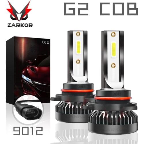 Zarkor Upgrade G2 Headlights Car LED Head Lamp H1 H7 H4 HB2 9003 Hi/Low Beam H7 9005 HB3 h10 9006 HB4 H8 H11 9012 Auto Bulbs