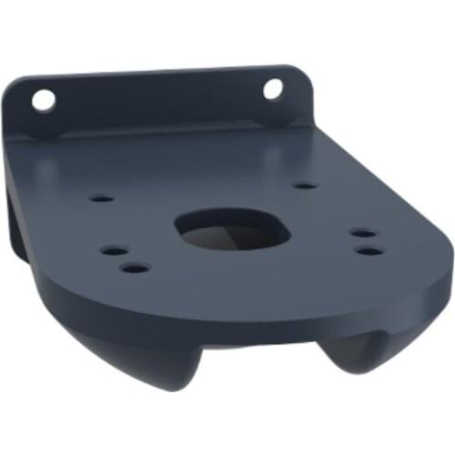 XVUZ12 Fixing plate for use on vertical support for modular tower lights, black, Ø60