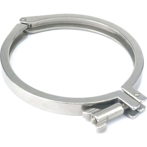 106mm Ferrule O/D 304 Stainless Steel Casting Tri Clamp Sanitary Fitting Dairy Brewing Tri Clover