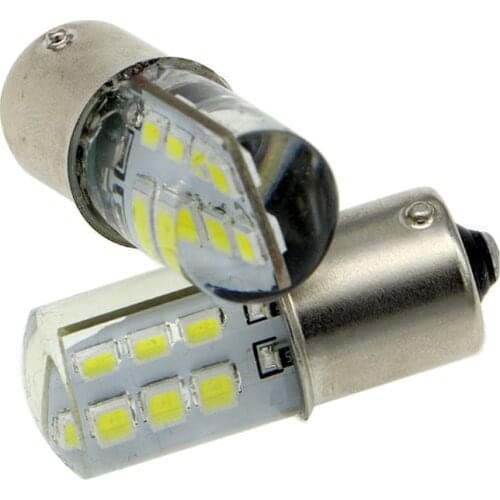 1x 1156 BA15S P21W Strobe Brake Light 1156 12SMD 2835 Car Tail Reverse light P21W 1156 Turn signal Flash light Bulb 12V