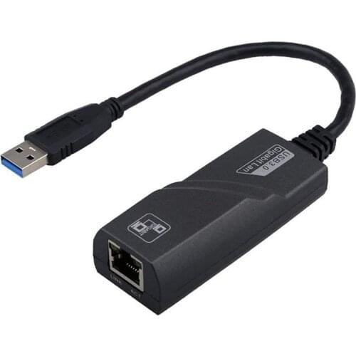 USB Ethernet Adapter USB 3.0 to Gigabit Network Adapter Supports Speeds up to 10/100/1000 Mbps for Macbook, Mac Pro XPS etc
