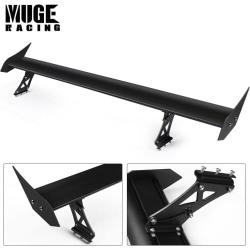 Car Racing Spoiler Universal 135cm 53" Aluminum Rear Trunk Spoilers Sedan Wing Auto Modified Sport Clip GT Tail Wings LTB131