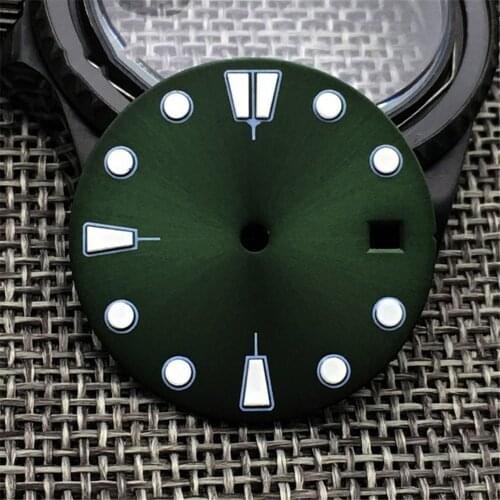 28.5MM Watch Dial Literal Replacement Part for 8215 8205 8200, 2824 Watch Movement