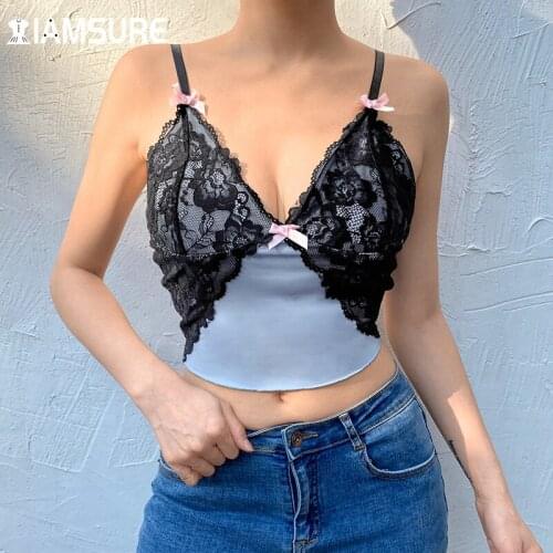 Женские летние топы IAMSURE China At AliExpress