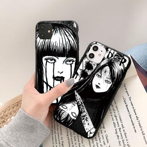 Comic Junji Ito Tomie Cases For Huawei P20 P30 Pro P40 P Smart 2019 Honor 10i 10X Mate 10 20 Lite E 9X 8A 8X Y6 2019 Fundas Etui
