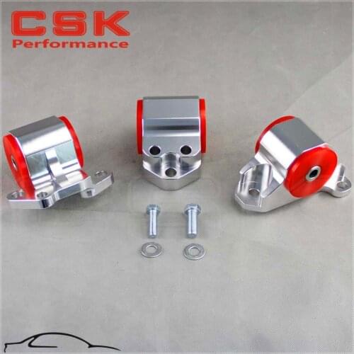 Store Engine Swap Mount Kit ( 3-bolt Left Mount ) D-Series/ B-Series DC2 EG SILVER