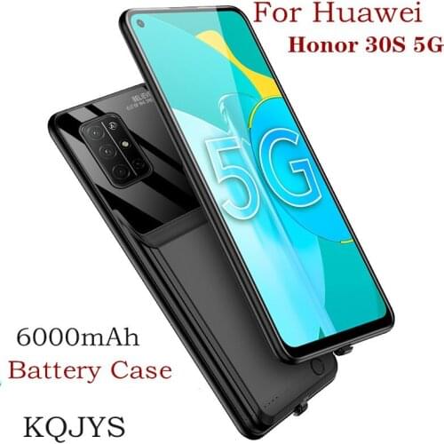 KQJYS Portable Backup Battery Charger Cases for Huawei Honor 30S 5G Battery Case Power Bank Battery Charging Cover