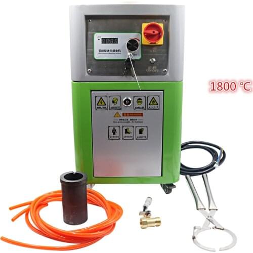 Metal Melting Furnace Medium Frequency Melting Furnace Gold, Silver And copper Small Experimental Melting Machine Iron And Steel