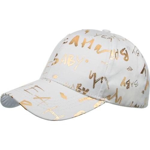 Fashion Women Men Breathable Beach Adjustable Baseball Cap Hip Hop Baby Text Printing Hat Solid Color Cool Shading Sun Hat