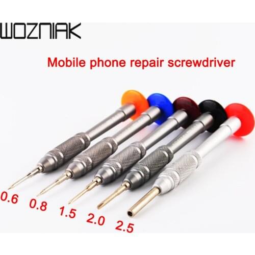 XILI Mobile Phone Professional Maintenance Screwdriver Y0.6 PH000 Pentalobe 0.8 M2.5 Bits OEM Screwdrivers Set