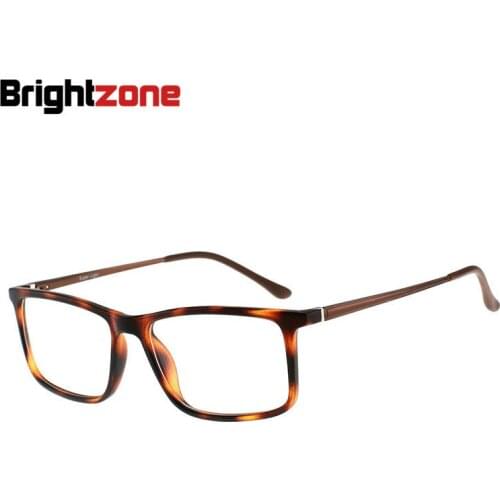 Brightzone TR90 Aluminum Magnesium Anti-blue Ray Anti-UV AR Myopia Hyperopia Astigmatism Prescription Rx Glasses Diopter Points