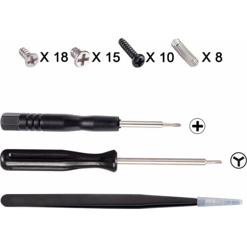 Full Set Repair Tools Kit Screwdriver Screws Tweezer For Nintendo Switch Joy-Con