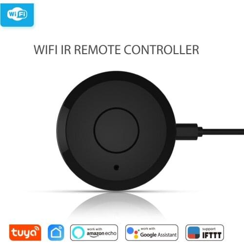 Fire Alarm NAS-IR02W USB WiFi IR Remote Control Support Echo Google Home IFTTT Universal Smart Remote Controller For Alexa