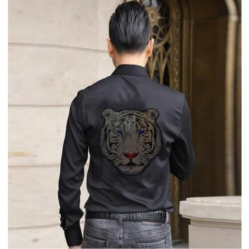 Summer Mens shirts Brand Sportswear Mens Clothes Hot drill long Sleeve shirt Male Streetswear