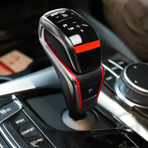 Gear Shift Knob Shifting Lever Head for M Sport Style Fit for 5 Series G30 G31 2016-Now Nappa Leather Car Accessory