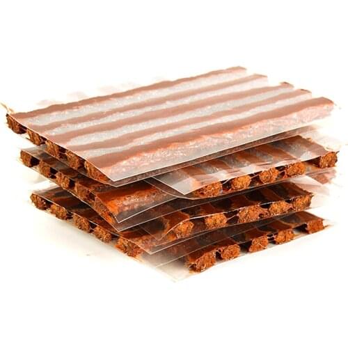 50Pcs 100mmx3.5mm Car Bicycle Tyre Tubeless Seal Strip Puncture Repair Recovery Tool for Mountain/Road bikes