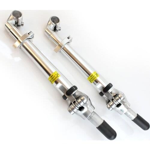 22.2mm 25.4mm Bicycle handlebar aluminum folding stem Adjustable front fork folding stem Electric bike bicycle folding stem