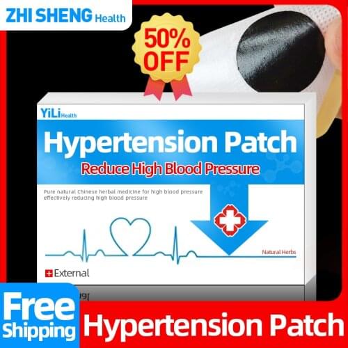 10/20/30/40pcs Hypertension Treatment Patch Reduce High Blood Pressure Medical Clean Blood Vessel Plaster
