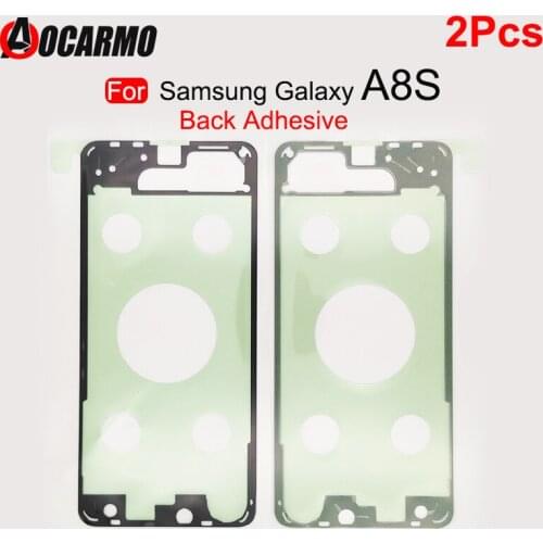 2Pcs/Lot For Samsung Galaxy A8S Back Cover Adhesive Waterproof Sticker Glue SM-G8870 Replacement