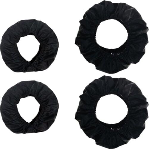 2Pcs Baby Stroller Wheel Cover Dustproof Wheelchair Tire Protector Infant Pushchair Pram Wheel Anti-Dirty Oxford Cloth Case