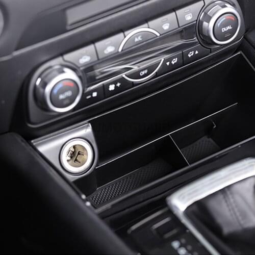For Mazda CX5 2017 2018 2019 2020 Multi-Function Storage Box Central control Storage Box Decoration Modification