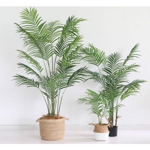 1.6m/1.8m/2m Artificial Pteris Kwai INS Fern Plants Living Room Floor Plants Tree Home Decoration Large Plants With Flower Pot