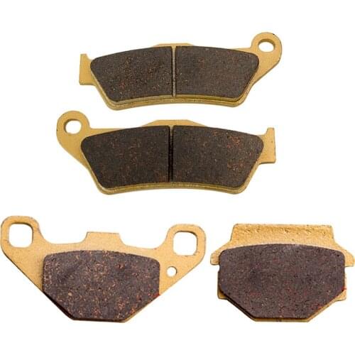 Motorcycle Front Rear Brake Pads Set For APRILIA RX 125 RX125 Brembo Front & Grimeca Rear caliper 2008-2012 SX 125 SX125 08-2013