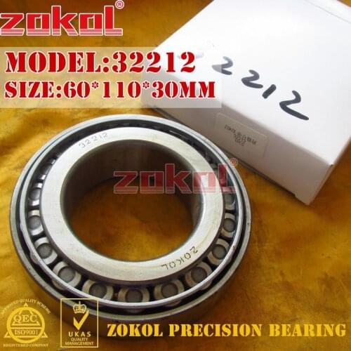 ZOKOL bearing 32212 7512E Tapered Roller Bearing 60*110*30mm