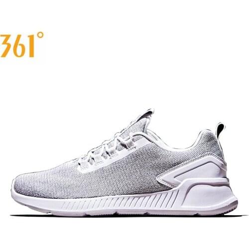 2018 Original 361 Men Cushion Running Shoes Light Comfort Sneakers Skid-resistance brand Sport Shoes