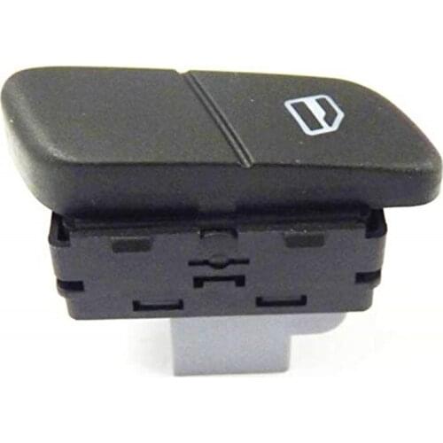 Left Rear Power Window Switch 6Q0959855 Fit for Volkswagen Polo 9N Fox 5Z1 5Z3 Derby 9A4 2001 2002 2003 2004 2005 2006 2007-2009