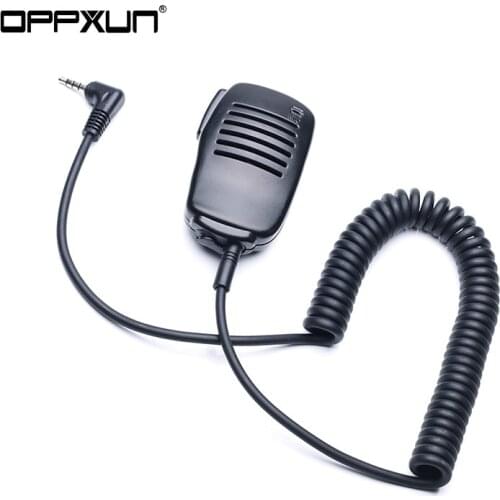 Mini Speaker Mic SM-25 Microphone PTT 1pin For Walkie Talkie Yaesu Vertex VX-1R 2R 3R 5R 150 160 180 210/A Two Way Radio 3.5mm