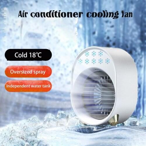 Mini Air Conditioner Air Cooler Fan Usb Portable Air Conditioner Humidifier Multifunctional Student Dormitory Office Air Cooler