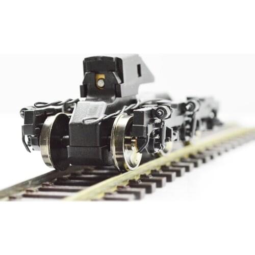 HO Scale 1:87 Undercarriage Bogie Model Railway Layout Accessories Electric Train Parts Chassis DIY Diorama Landscape For Hobby