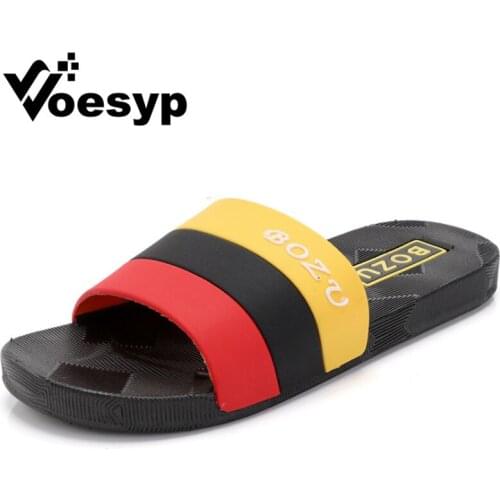 Men Shoes Slippers Summer Beach Slides Slipper Man Flip Flops Home Shoes Non-slip Sandals Soft Chinelo Masculino Plus Size 40-50