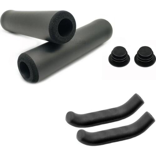 Bicycle Handlebar Grips Cover Bike Brake Silicone Sleeve Mountain Cycling Bike Bicycle Silicone Anti-slip Handle bar Soft Grips