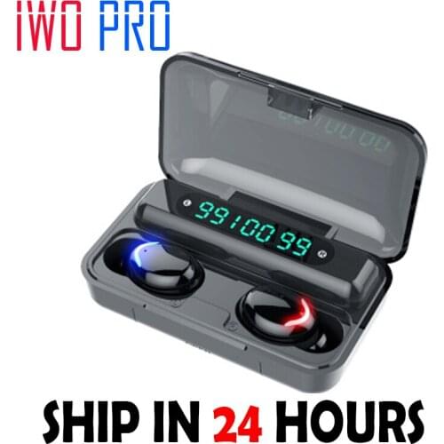 F9-5C Original Fone Bluetooth TWS Fingerprint Touch Headset HiFI Stereo In-Ear Earbuds Popsocket Wireless Earphones for Sport