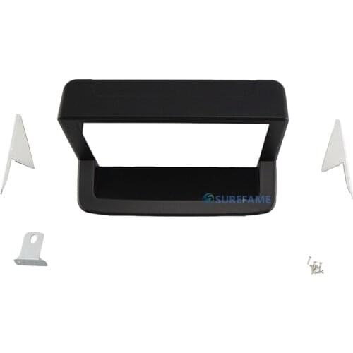 9 inch Car Fascia Radio Panel for 2011-2018 Audi Q3 Dash Kit Install Facia Console Bezel Plate Adapter 9inch Trim Cover