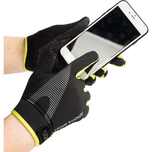Touchable Screen Long Full Fingers Sports bike Cycling Gloves Ski Outdoor Camping Hiking Motorcycle Breathable Men Women Gloves