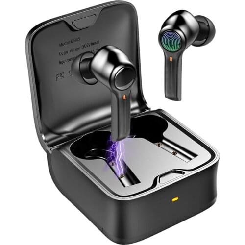 Waterproof Earphones,Bluetooth 5.1 Earphones ES05 Leather Sport IPX7 Noise Reduction Earbuds HD Mic Gaming Headset