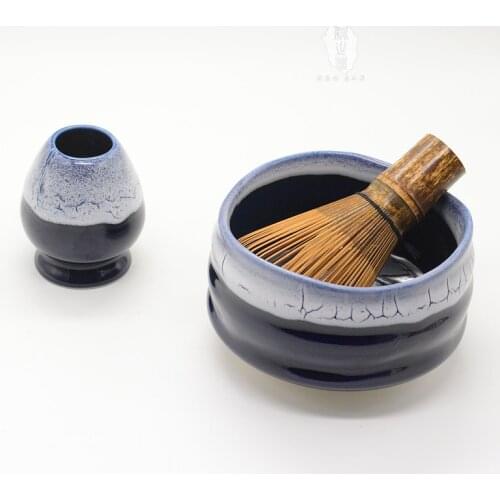Japanese matcha bowl handmade ceramic tea cup Japanese tea ceremony teaware fine powder tea maccha teacup set