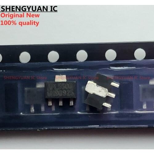10 pcs/lot APL5508-25DC-TRG APL5508-25DC-TRL APL5508-25DC-TR APL5508-25DC APL5508 SOT-89 100% new imported original 100% quality