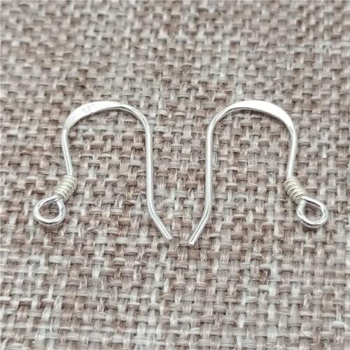 925 Sterling Silver Earring Hooks Ear Wires for Jewelry Making