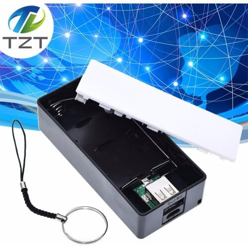 5600mAh 2X 18650 USB Power Bank Battery Charger Case DIY Box For iPhone For Smart Phone MP3 Electronic Mobile Charging