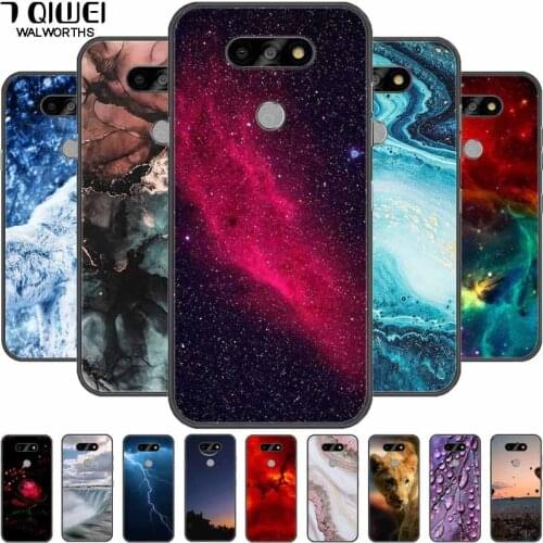 For LG K31 Rebel Case Silicone Soft Wolf TPU Phone Cover for LG K31 Case Black Bumper for LGK31 K 31 2020 5.7 inch Funda coque