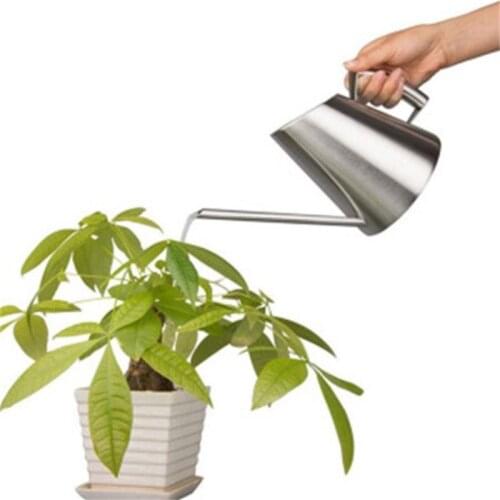 LanLan 304 Stainless Steel Long Mouth Watering Pot Fashion Household Balcony Spray Can Garden Tools Adult Children-15