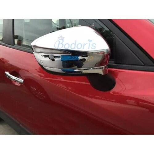 For Mazda CX-4 CX4 CX 4 2016 2017 2018 Rear View Rearview Caps Trim Car Mirror Covers Overlays Styling Auto Car Accessories